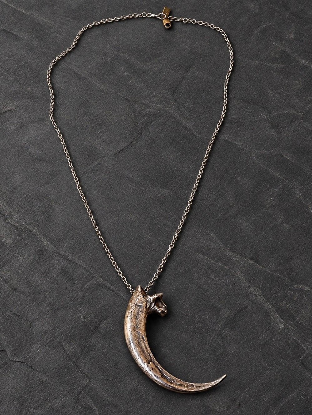 Pamela Love Silver Eagle Talon Necklace